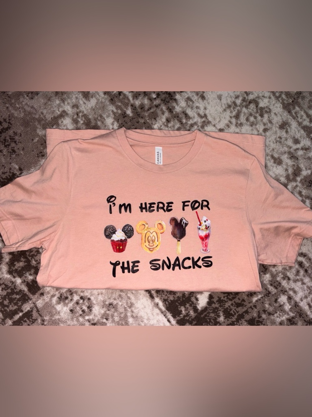 Disney snack shirt